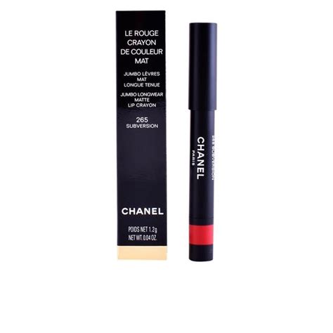 chanel le rouge crayon de couleur mat subversion|CHANEL .